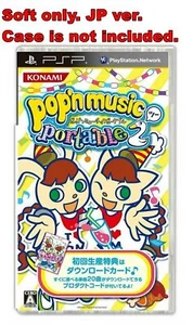Sony PSP Soft Only pop'n music portable 2 Konami Sony PlayStation Portable - Picture 1 of 1