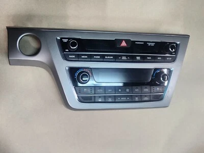 2015-2017 HYUNDAI SONATA AC AIR CLIMATE CONTROL PANEL 84745-C2000-Push Start OEM - Image 1 of 4