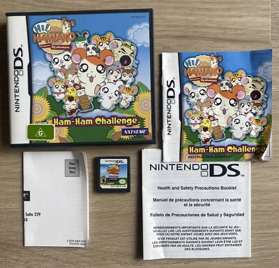 Hi Hamtaro Ham-Ham Challenge (Nintendo DS, 2008) - With Manual - Image 1 of 4