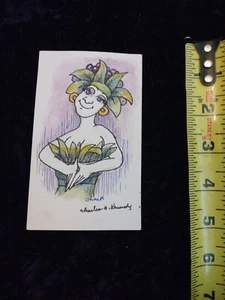 Chuck Kennedy Original Art Carmen Miranda Guy SIGNED by Artist! - Picture 1 of 2