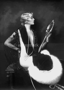 Ziegfeld Follies - Flapper Girl - 8 x 10 PUBLICITY PHOTO Vintage 1920s glamour - Picture 1 of 1