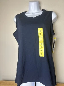 Nautica Damen ärmelloses Shirt Tank Top dunkelblau Größe S - Bild 1 von 7