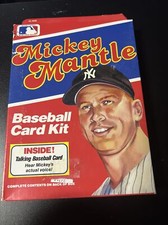 1989 CMC New York Yankees Mickey Mantle Baseball Card Kit