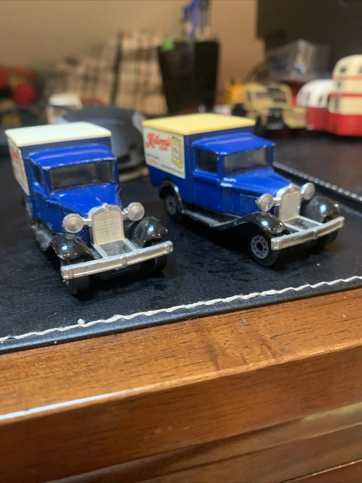 2 X Matchbox Toys 1-75 Series Superfast 'Kellogg's Corn Flakes' Model A Ford Van - Image 1 of 4