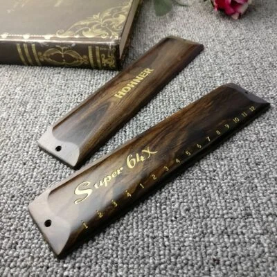 Handmade Sandalwood Cover Plate for Super 64x Sirius Scx-64 DIY Harmonica - Image 1 of 4