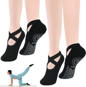 Calzini Antiscivolo Yoga Donna, Antiscivolo Calze Donna, Calze Yoga, Calzini Pil - Foto 1 di 12