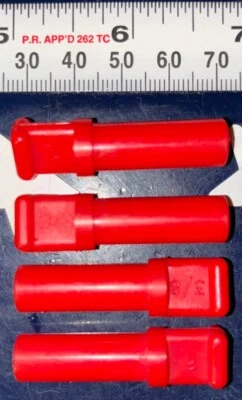 4 X Parker Legris Push-To-Connect Push On Tube Fitting: 3/8" OD  Plug   KP150031 - Image 1 of 4