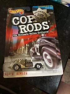 Hot Wheels 1999 Cop Rods Chevy Nomad Sacramento Police - 1:64 Diecast - Picture 1 of 5