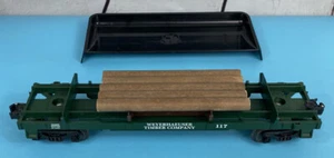 Lionel 6-26883 O Scale Weyerhaueser Log Dump Car 117 W/ 5 Logs & 160 Bin RARE - Picture 1 of 8
