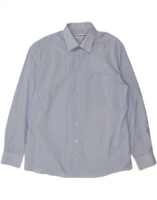 PIERRE CARDIN Mens Shirt Size 44 XL Blue CT09 - Image 1 of 4