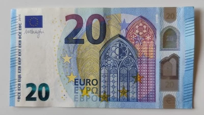 Billet 20 Euros 2015 Draghi Neuf - Photo 1/2