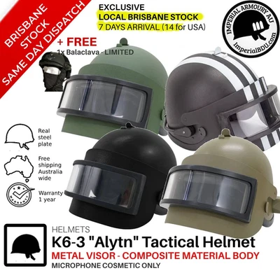 Russian K6-3 Tactical Helmet "Altyn" (RF composite) FREE🚚SHIPPING AUSTRALIA - image 1 of 4