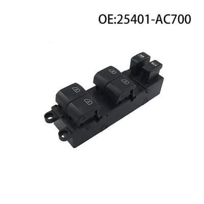 For 2005-2006 Infiniti G35 25401 AC700 Drivers Side Left Master Window Switch - Image 1 of 4