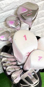 Ladies Mizuno ZEPHYR Club Set 1W 4W 7W 7-9i Pw Sw PT 9pc RH Women Golf Graphite - Picture 1 of 10