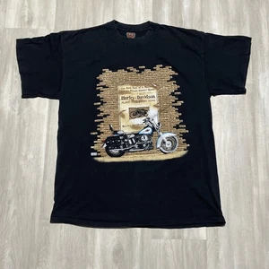 Vintage Harley Davidson XL 2-sided T-shirt Motorcycle Biker Motor Machine 1996 - Picture 1 of 9