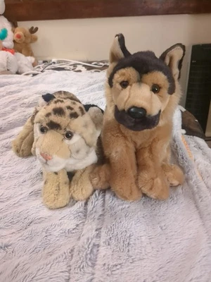 Webkinz Signature German Shepherd Plush And Webkinz Signature Clouded Leopard - Image 1 of 4