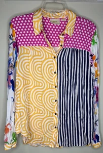 Maeve by Anthropologie Paz Button Down Women's L - Picture 1 of 8