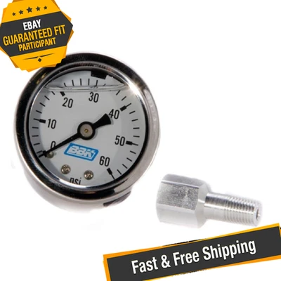 Manómetro de presión de combustible BBK 1617 y adaptador para Ford Mustang 1986-1993 V8/94-98 GT 1986-1993 Foto 1 de 4