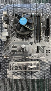 Gigabyte H370M-DS3H LGA1151 Mainboard mit Intel i5-9600k 8GB IO Shield - Bild 1 von 2