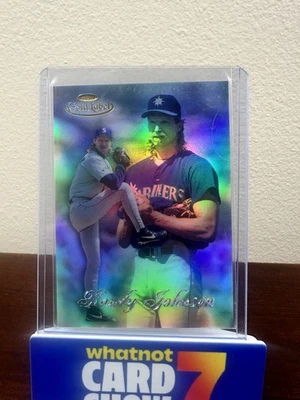 1998 Topps Gold Label - Class 2 Randy Johnson #8 Seattle Mariners HOF - Image 1 of 2