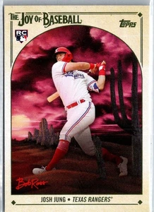 2023 Topps X Bob Ross The Joy of Baseball - #96 Josh Jung (RC) - TEXAS RANGERS - Bild 1 von 2