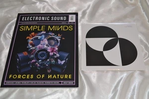 Simple Minds - I Travel UK 7" single Magenta Vinyl + Electronic Sound Issue 95 - Picture 1 of 3