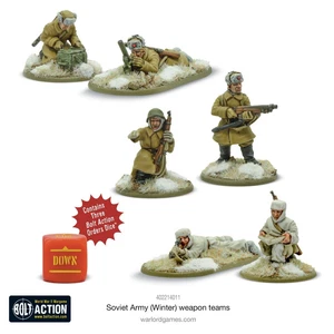 Bolt Action - Sowjetische Armee (Winter) Waffen Teams - Bild 1 von 2