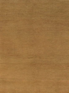 Solid Design Modern Oriental Rug 5x6 Hand-knotted Wool Pakistani for Any Room - Picture 1 of 18