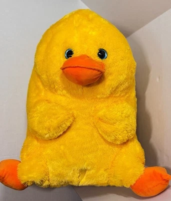 Giant Yellow Duck Plush Stuffed Animal Soft & Cuddly 22” Large Pillow Toy - Image 1 of 4