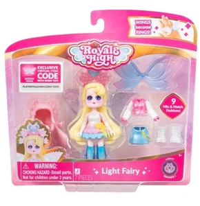 Light Fairy Doll Royale High 3 Inch Game Inspired Fashion with Virtual Code NWT - Picture 1 of 5