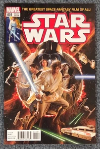 STAR WARS #1 ALEX ROSS 1:50 VARIANT MARVEL COMICS 2015 - NM- - Bild 1 von 4