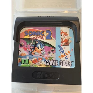 Sonic The Hedgehog 2 - Cartucho Sega Game Gear Auténtico NO Probado - Imagen 1 de 3