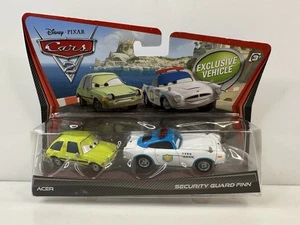 Disney Cars 2 Acer & Security Guard Finn Green & White HTF - Picture 1 of 4
