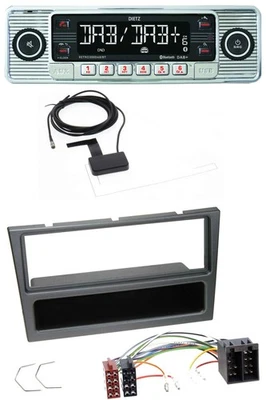 Dietz Bluetooth USB MP3 DAB Autoradio für Opel Corsa C Meriva Signum Vectra C 20 - Bild 1 von 4