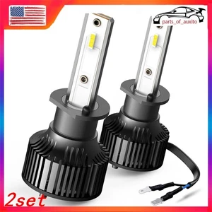 H1 LED Faro Cabeza Lámpara Bombillas Altura Luz Baja Blanco 40000LM Alta Potencia 2 Set - Imagen 1 de 16