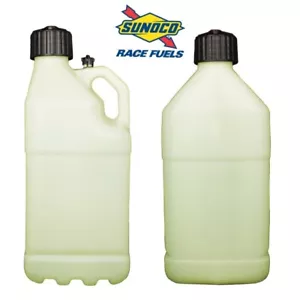 Jarra de combustible Sunoco Motorsport que brilla en la oscuridad jarra de combustible de 5 galones x 2 - Imagen 1 de 1
