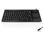 Accuratus K82B USB-C - USB Type C Premium Mini Scissor Key Keyboard with Touchpa