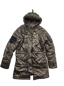 Alpha Industries Parka Womens Coat Hooded Military Utility 50th anniversary - Picture 1 of 10
