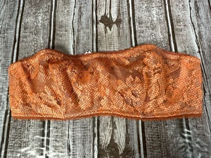VICTORIA'S SECRET Strapless Underwire Bralette Bandeau Bra Women's 34B Lace NWT - Picture 1 of 4