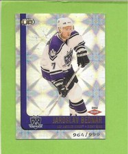 2001-02 Pacific Heads Up Rookie Card # 108  Jaroslav Bednar   # 964/999