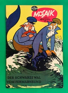 WIPA Mosaik Digedags Nr. 85 Der schwarze Wal vom Fehmarnsund 1963 Z. 1-2 - Bild 1 von 9