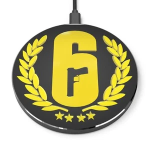 Wireless Charger, Rainbow Six Siege Decor, Gaming Accessories, Gamer Gift, Desk - Photo 1 sur 5