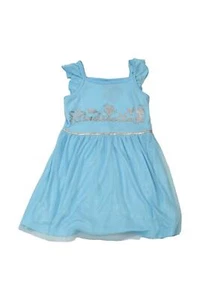 Disney Princess Sparky Cinderella Girls Nightie 5-6 Years Sleepwear Blue - Picture 1 of 3