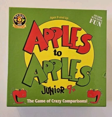 Apples to Apples Junior 9+ Game of Crazy Comparisons By Out Of The Box COMPLETE - Image 1 of 4