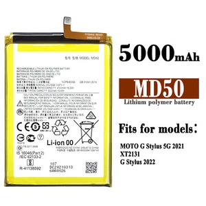 Repuesto Batería Teléfono MD50 Para Motorola Moto G Stylus 5g 2021 xt2131 5000mAh - Imagen 1 de 3