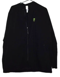 Monster Energy Trainingsjacke Herren schwarz durchgehender Reißverschluss Größe. XL Neu ohne Etikett - Bild 1 von 3