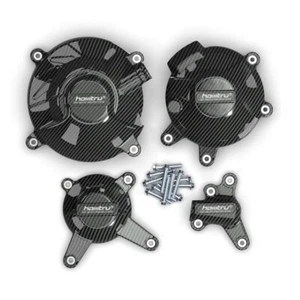 For Yamaha FZ09 MT09 Tracer 900 2014-2020 Carbon Fiber Engine Protection Cover - Picture 1 of 8