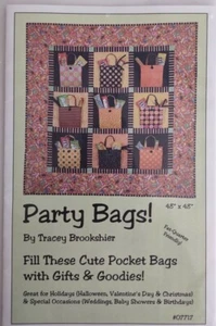 Party Bags! - Wall Quilt Pattern - 48"x48" By Tracey Brookshier - Picture 1 of 2