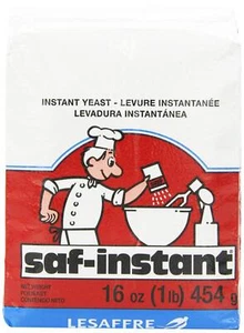 Saf Instant Yeast Red For Baking Cake, Bread And Dough, 1 Pound (1 Pack) - Picture 1 of 8