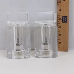 Wayne Husted Acrylic Peppermill Modernist Clear Grinder Mid Century 1 Not Workin - Picture 1 of 5